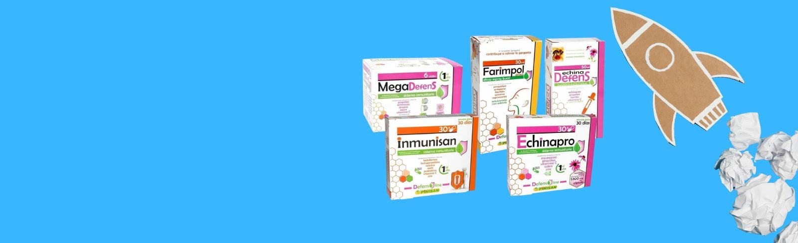 Selection of products to boost your defenses